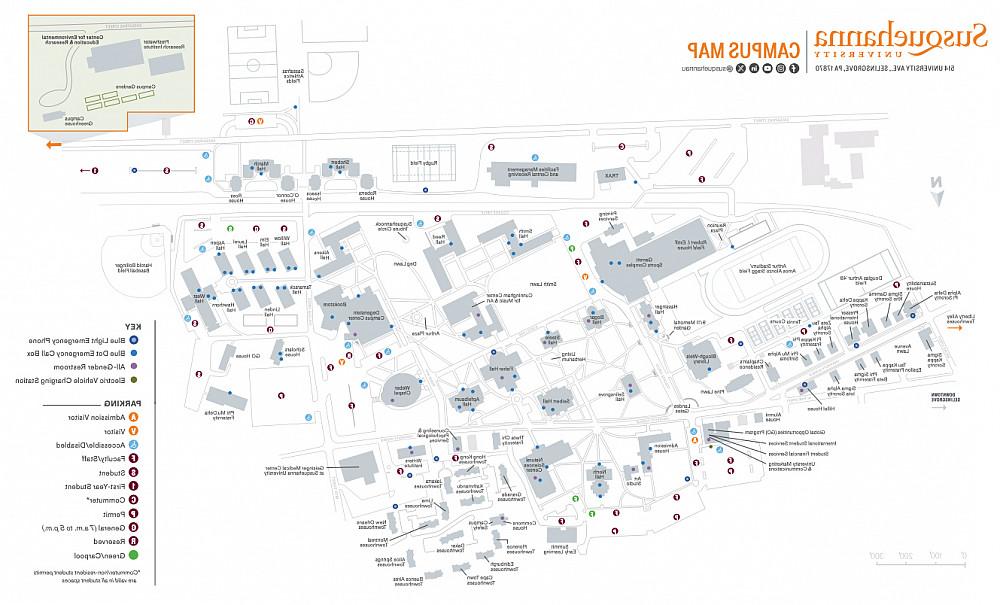 Illustrated Campus Map 2021